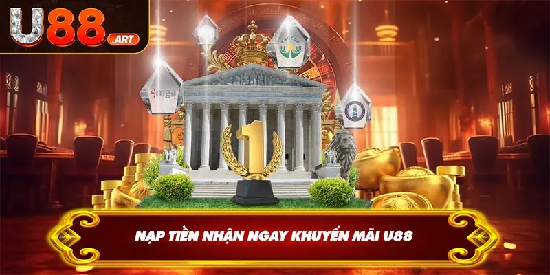 Nạp tiền nhận ngay khuyến mãi U88